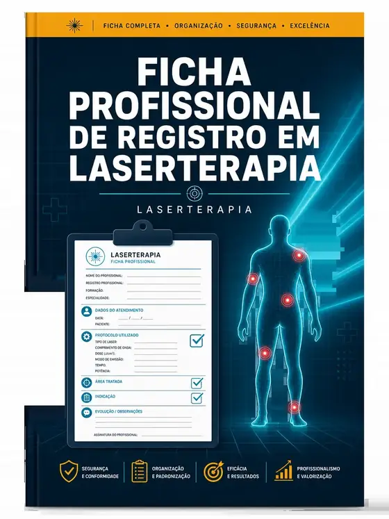 Ficha Profissional de Registro em Laserterapia